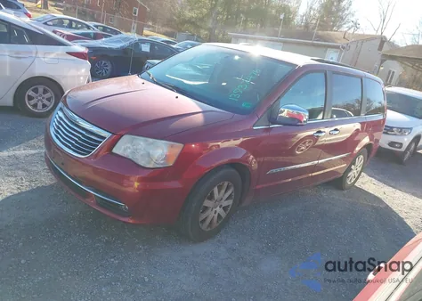 2012 Chrysler Town & Country Touring-L z USA, uszkodzony, nr VIN 2C4RC1CG3CR349046